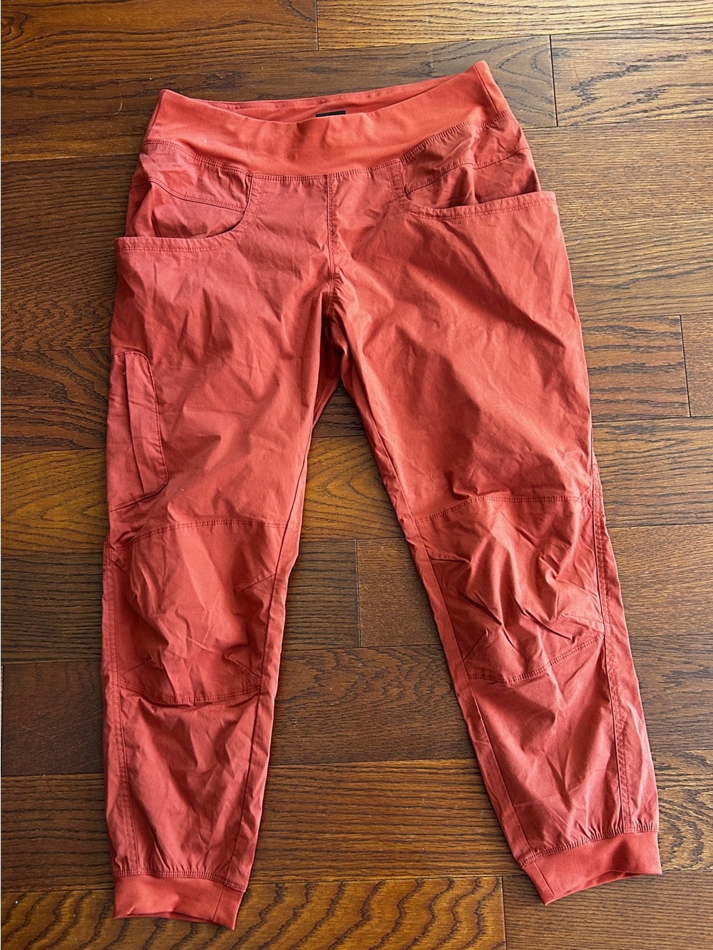 prAna Kanab Pants Women’s XL Rust Orange Climbing Hiking Joggers